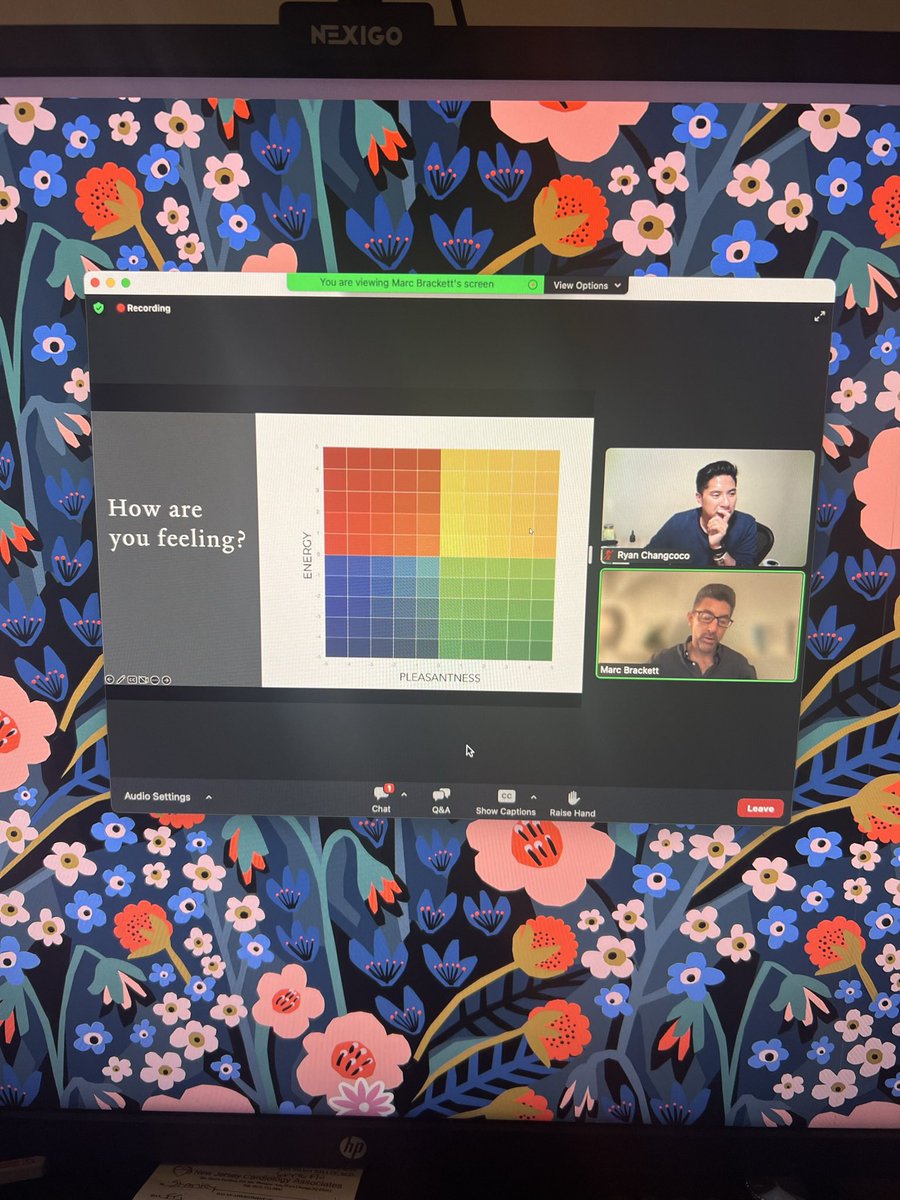 NicoleLOConnell's tweet image. Emotions are at the core of what makes us uniquely human. I’ve been diving into the work of @marcbrackett @YaleEmotion; joined his Permission to Feel Book Club; dl #HowWeFeel app; &amp;amp; seen the #MoodMeter used in schools and #professionallearning across NYC. #EQ #SEL Check it out!