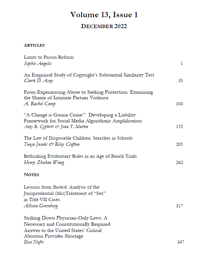 UCI Law Review tweet media