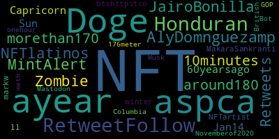infokalyptisch's tweet photo. Trending in my timeline now:  #NFT (5)  #Doge (1)  #aspca (1)  #ayear (1)  #RetweetFollow (1)  #Honduran (1)  #AlyDomnguezamp (1)  #JairoBonilla (1) https://t.co/BKUFUZ0y3s
