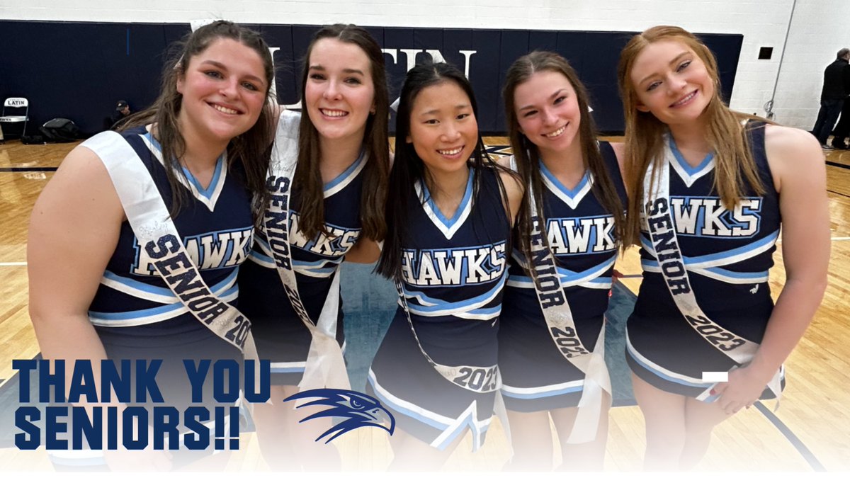 Charlotte Latin Athletics (@cls_hawks) on Twitter photo Marley, Jane, Janie, Sam, and Kayla - THANK YOU! Proud of our winter senior cheerleaders 🎉🎓
#GoHawks | <a href="/CLS_Hawks_Cheer/">Charlotte Latin Cheerleading</a> Marley, Jane, Janie, Sam, and Kayla - THANK YOU! Proud of our winter senior cheerleaders 🎉🎓
#GoHawks | <a href="/CLS_Hawks_Cheer/">Charlotte Latin Cheerleading</a>