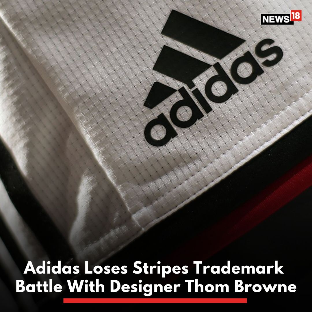 news18dotcom's tweet photo. Adidas has lost a court case to try to stop a fashion designer from using a four-stripe design as the sportswear giant argued that luxury brand Thom Browne Inc's four stripes were too similar to its three stripes.
#Adidas #ThomBrowne #ThreeStripes #FourStripes #LuxuryDesigner https://t.co/vUXTX8eGFI