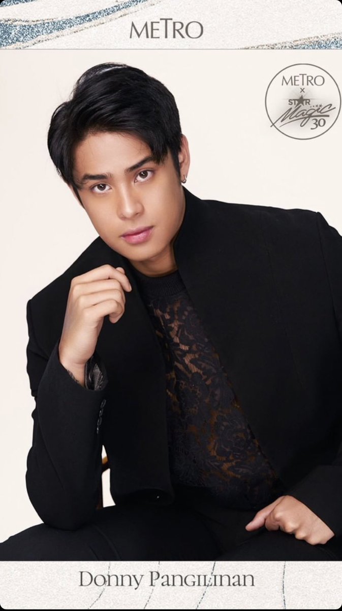 A_itsme__'s tweet photo. Donny Pangilinan for #MetroxStarMagic30 as posted by the10collective on ig
#DonnyPangilinan | @donnypangilinan
#DonBelle | #DONBELLEmpire
Please engage..
🖇️ https://t.co/adJMRuXIt3 https://t.co/Ni4FIbxs8c