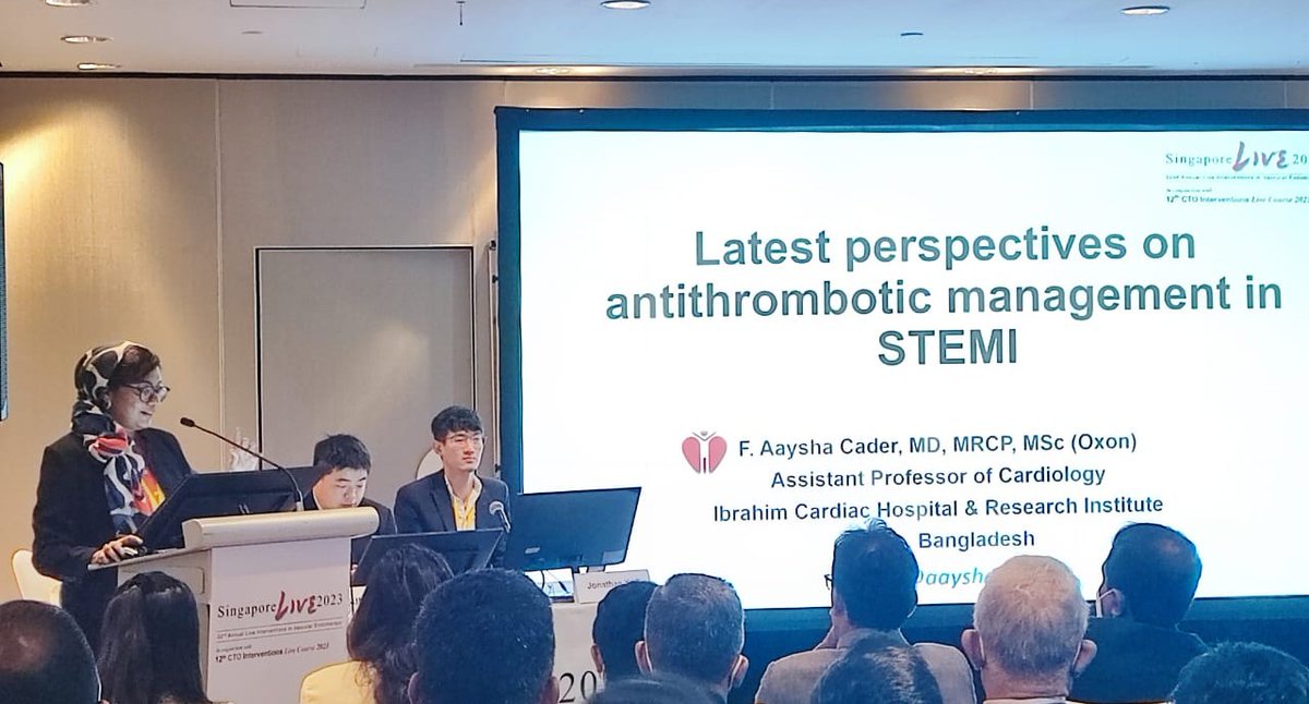 aayshacader's tweet photo. ❤️🔥Challenges & conundrums in STEMI PCI:
An incredible @apsc_office APSC emerging leaders session & experience sharing with early careers in APAC region.
Expert organization & chaired by @Jonyap88 @JonathanGSung @FaisalHabibFH1
Always great to be at #SingaporeLive! https://t.co/R0qgzJF083