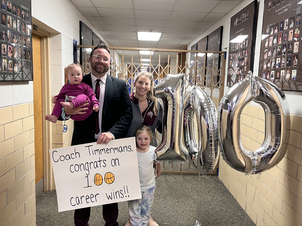 ClarksvilleGBB's tweet photo. Tonight was a HUGE night for Head Coach Ross Timmermans and Clarksville girls basketball team! He got his 100th career win as Clarksville Girls Basketball Coach!! 🏀 @IGHSAU https://t.co/Ebl3jJZup1