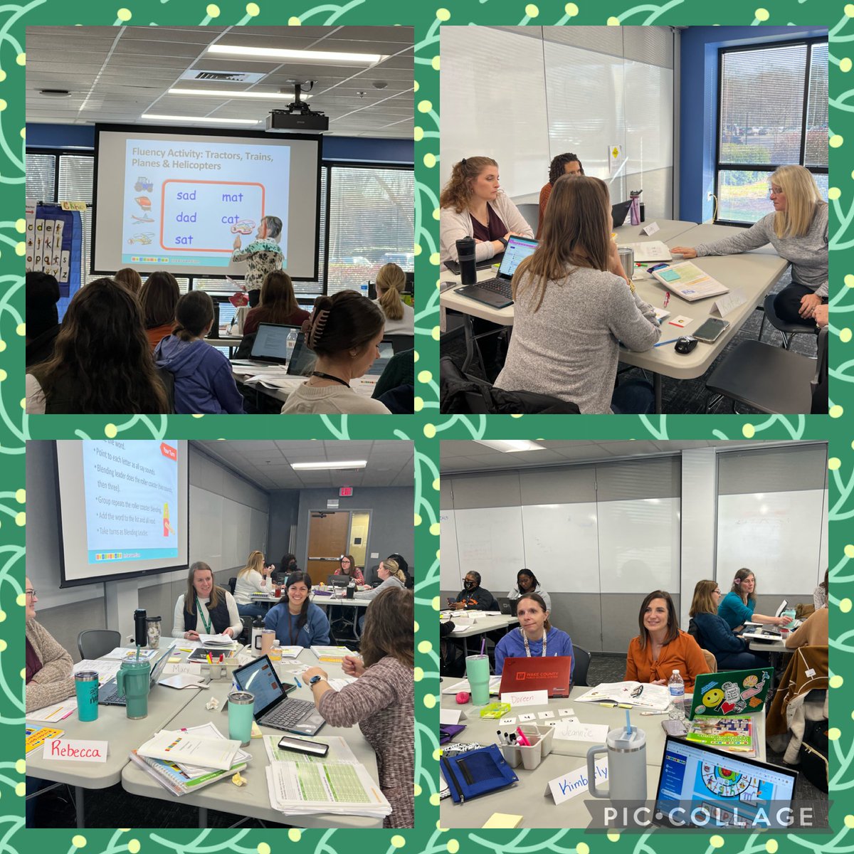 prettysqueaky's tweet image. So many Aha moments for our ⁦@WCPSS_IALS⁩ intervention providers during the @letterland training today! Chris, our presenter, did an excellent job explicating how to utilize the grade level manuals for intervention instruction. #differentiatedinstruction #datadriven