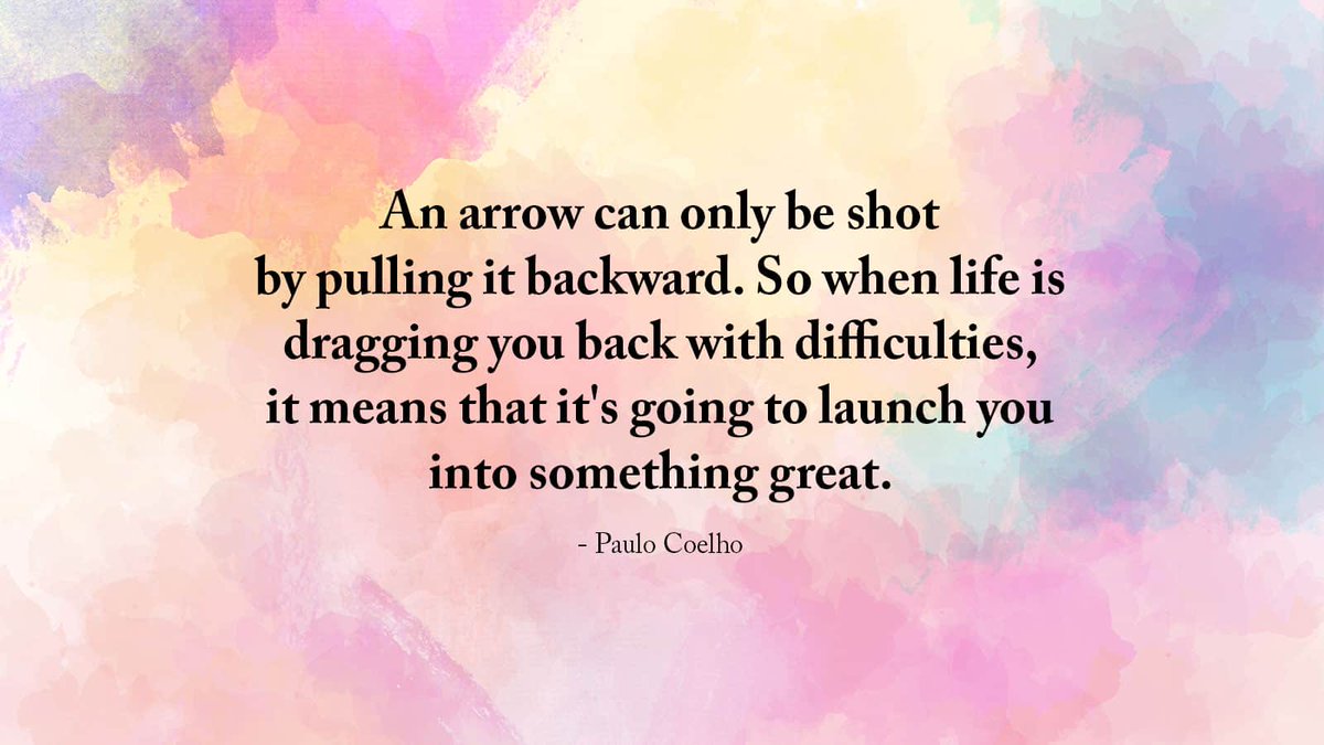marshawright's tweet photo. If you feel like you're being pulled backwards, remember:
#positivelife https://t.co/aenqlDv61B