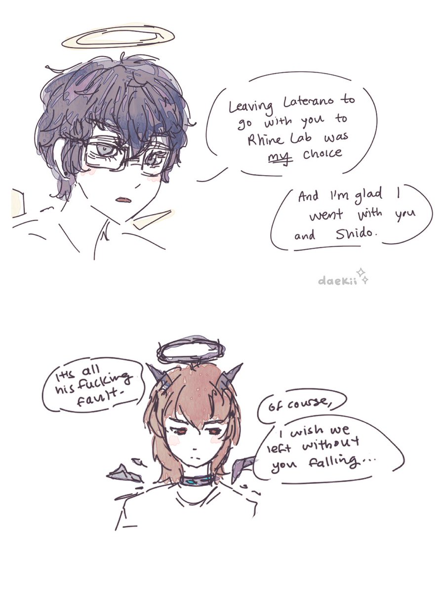p5 x arknights au ๐ณ shuake backstory-ish
#shuake #akeshu #persona5 #p5r #ไธปๆ
