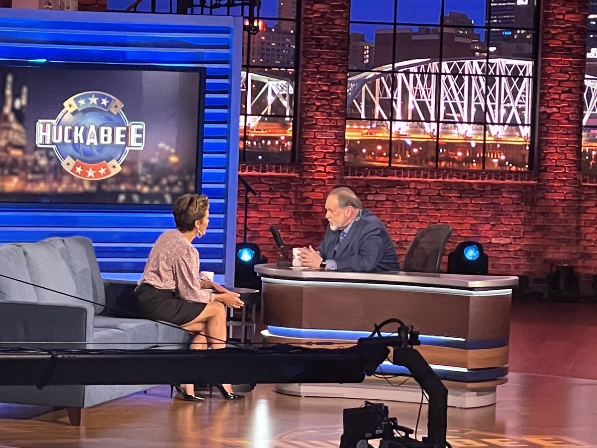 KariLake's tweet photo. I promise you, this is one interview you do NOT want to miss. Tune into Huckabee tomorrow! https://t.co/8dgpWQstAj