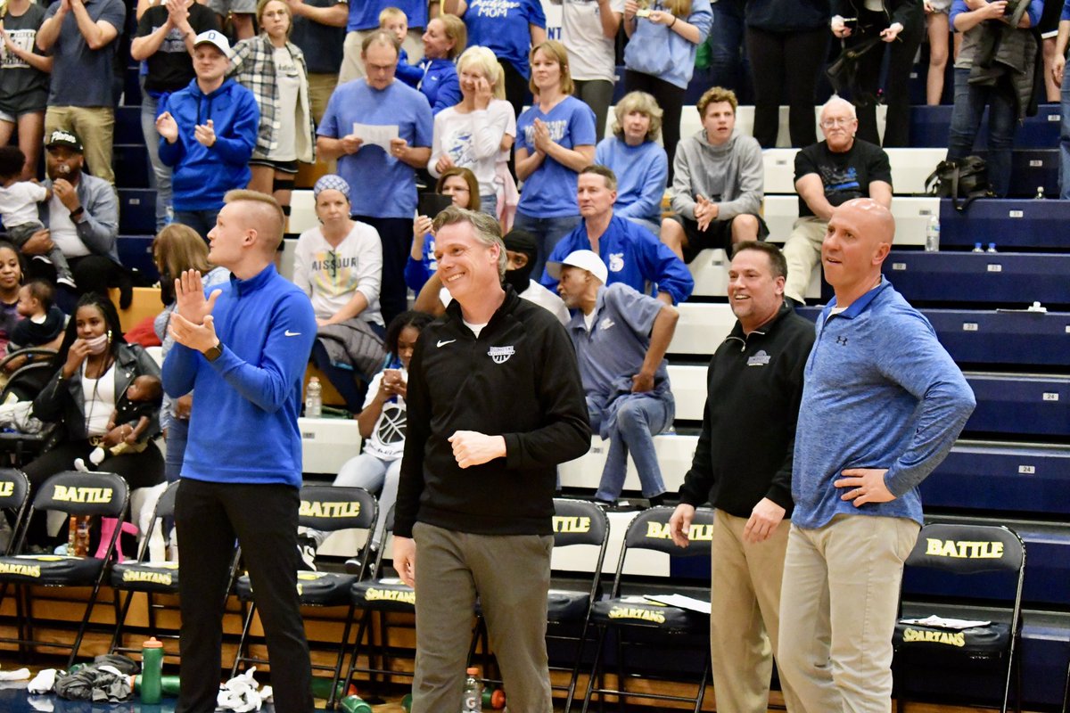Mr_DUrso's tweet photo. So thrilled for @CoachBouslog and his 300th win. Duchesne has the best coach in the business, a great and beloved teacher, and a man I’m honored to call my friend. Congratulations! https://t.co/pT3OT8g5qx