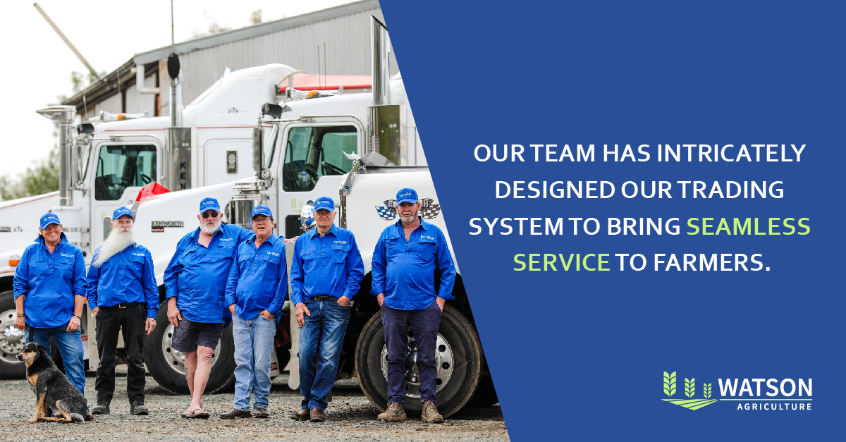 WatsonAgri's tweet photo. Our diverse skillset, services, and commitment to deliver sets us apart and allows #farmers in #Australia to manage their farms, crops and produce without worry.
#WatsonAgriculture #agriculture #bulkgrain #fertilisers https://t.co/umKMpbA7yQ