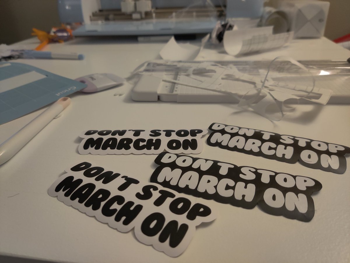vockofalltrades's tweet photo. I'm actually shaking I made my first ever stickers
They're super basic and 2 colored right now
I'm like
So
Excited and
I'm shaking I MADE THIS WITH MY OWN 2 HANDS
#stickers #cricut #exploreair2 https://t.co/8BfjjE7QO8