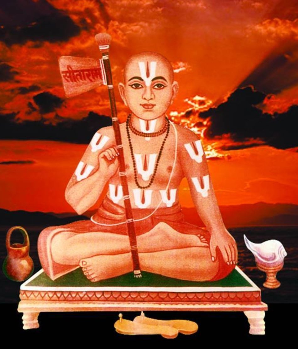 ErJeetVaishnav's tweet photo. "जाति-पाति पूछे न कोई।
हरि को भजै सो हरि का होई"

हिन्दू धर्म के रक्षक, वैष्णव संप्रदाय के जनक और श्री वैष्णव बैरागी समाज जनों के आराध्य जगद्गुरु श्री #रामानंदाचार्य जी की जयंती पर सादर नमन.. https://t.co/S4YuPRc1k2