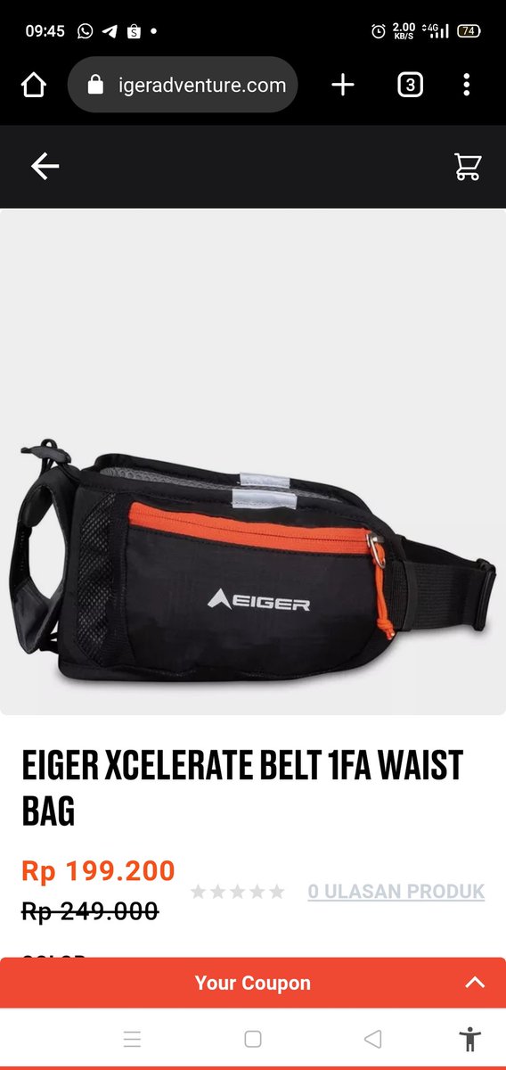 janganrepot's tweet photo. @eigeradventure Pengen punya backpack Eiger X-Cruisage Canvas 20L (3 lainnya sbg syarat) dengan alasan butuh buat kuliah, muat laptop juga dan selama kuliah hanya menggunakan 1 ransel 2 totebag sampai sekarang. @mscoffelatte @instannoodles
#EigerAdventureCom #ResponsibleGetaway https://t.co/gWU4Aszj1H