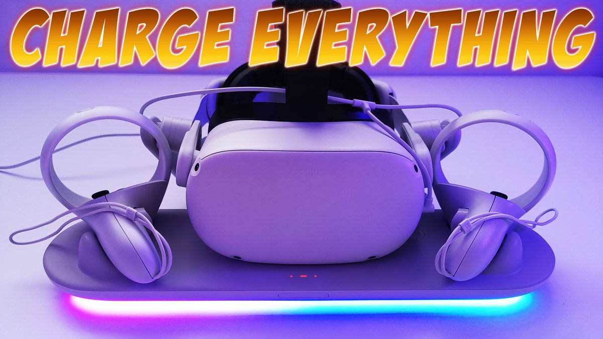 Everything you need to know about @KIWIdesign_shop's new Charging Dock for the Oculus Quest 2: youtu.be/A9PhrRDh19U

#kiwidesign #chargingdock #Quest2 #metaquest #Oculus #oculusquest #kiwidesigns #vrsetup #vraccessories #VR #VirtualReality #virtual #review #hardware #tech