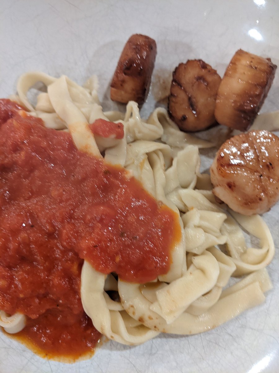 BethKrause3's tweet photo. Fun ending to the week, experimenting with Ethan's new pasta maker! Yum! https://t.co/5kxtHSTWbG