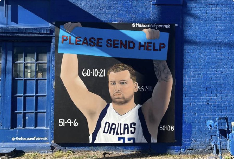 LegionHoops's tweet photo. A Luka Doncic mural has appeared in Dallas…
(via thehouseofpannek/IG) https://t.co/SpJk5Wc78j