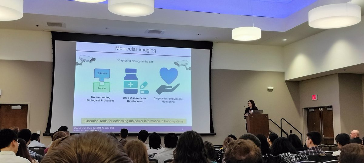 suritra2904's tweet photo. Enjoyed sciencing and learning at the ChemBio Area Research Conference #CBARC @ChemistryUIUC. It always fills me with excitement to get to know the amazing work of our very own PhD students. Thanks to Prof Silverman and Prof Mitchell, and also the sponsors for making this happen! https://t.co/k869e6VfoJ
