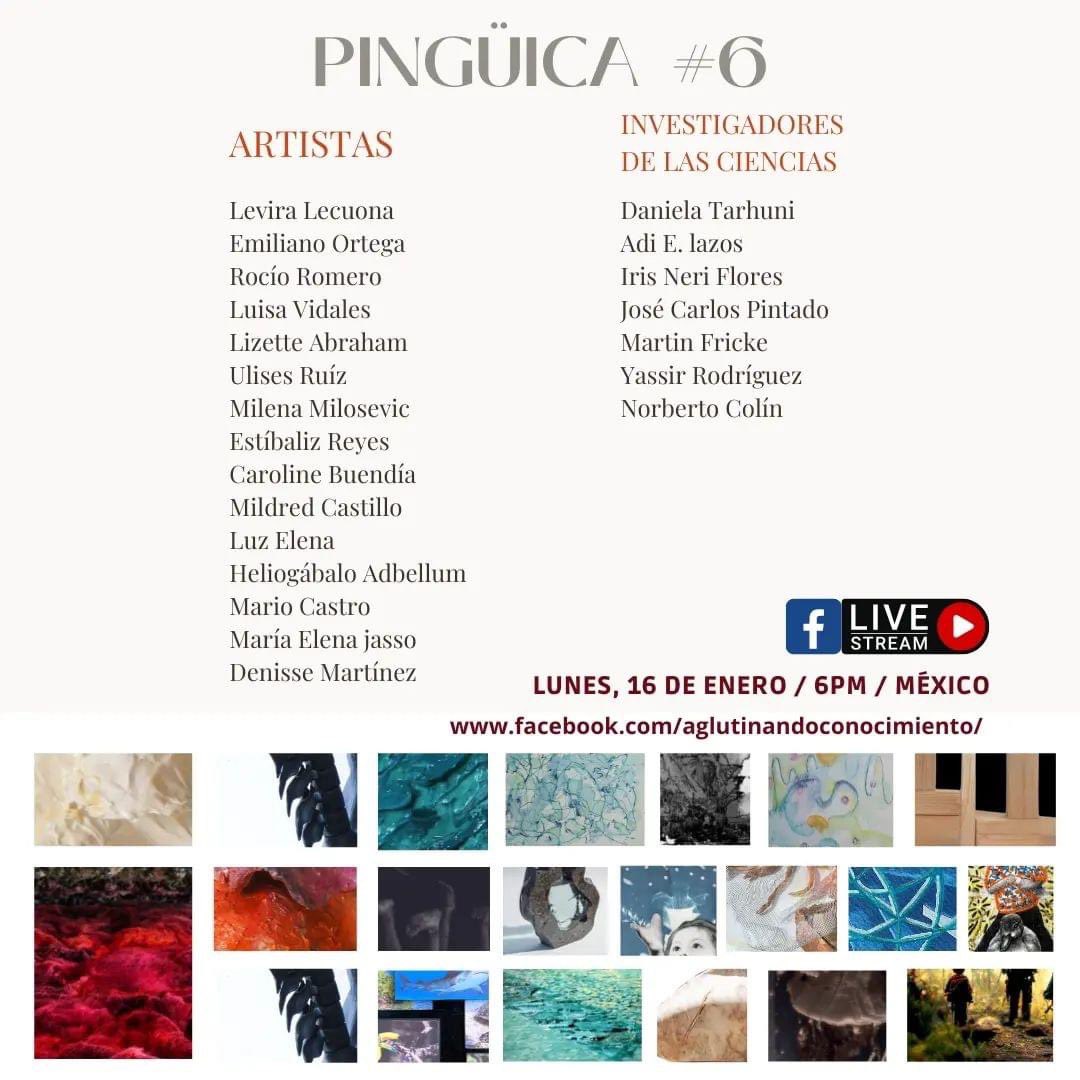 Ramoncita's tweet photo. El lunes estaré en Facebook Live junto con otros artistas. Hablaremos sobre el diálogo de nuestras piezas de arte con los textos de los investigadores de las ciencias como parte de la edición#6 de la revista Pingüica https://t.co/ReSmnL5502