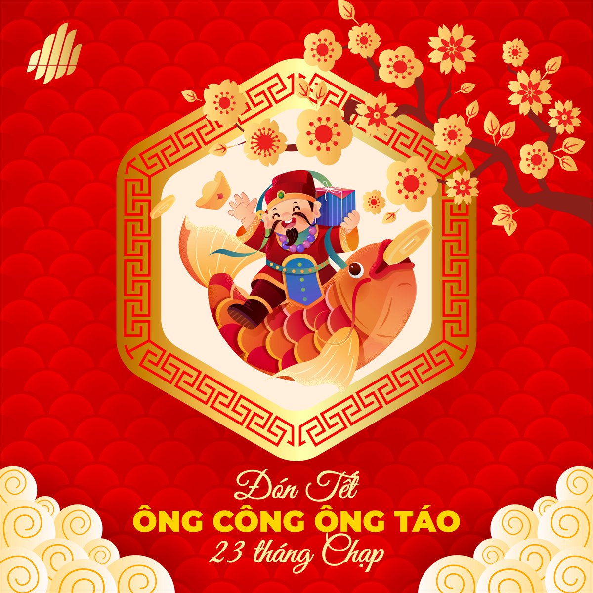 Long_An_Port's tweet photo. Dongtam Group kính chúc Quý Khách hàng, Quý Đối tác và gia đình nhiều sức khỏe, tinh thần lạc quan, vui vẻ để cùng đón một năm mới an khang, thịnh vượng.

#LongAnInternationalPort #LAIP  #chucmungnammoi2023 #xuân_quý_mão #tết_ông_công_ông_táo https://t.co/ytFHlUmR6z
