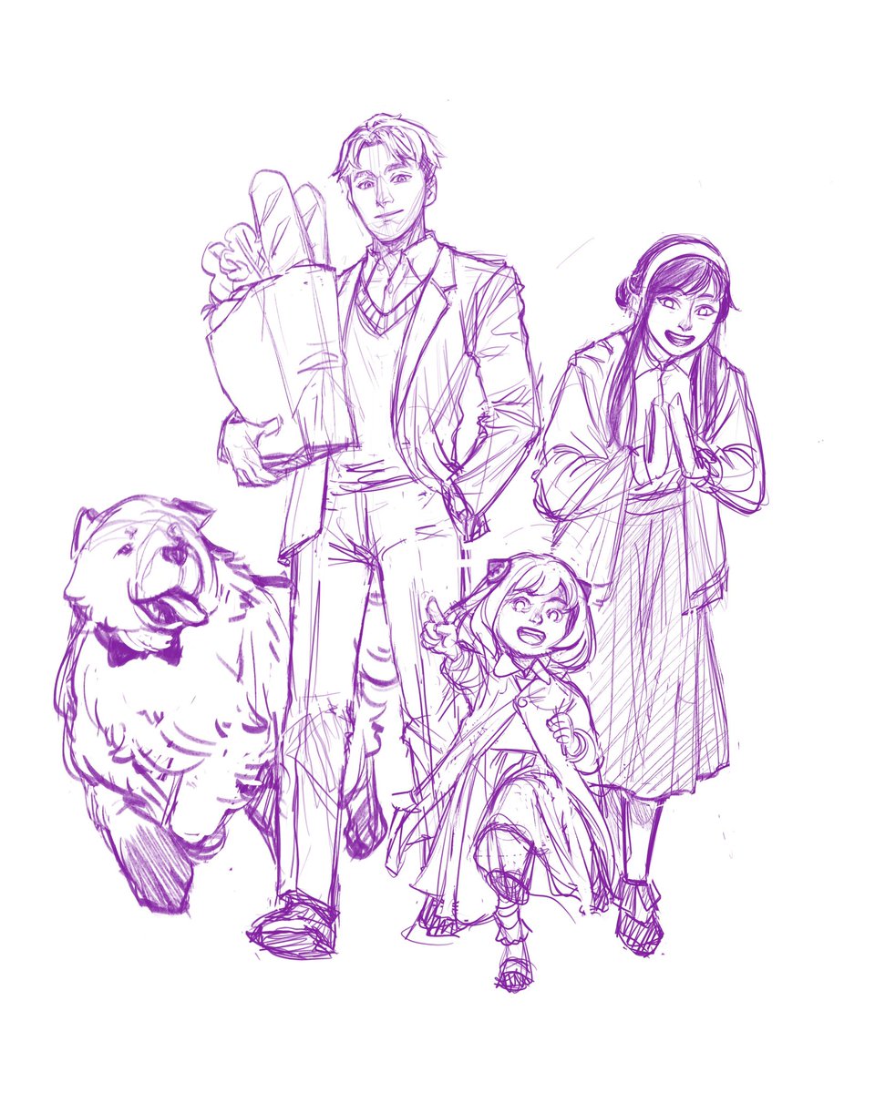 lillustrate_'s tweet photo. Sketchy redraw of the #spyxfamily

#spyxfamilyfanart #agenttwilight #loidforger #yorforger #anyaforger #bondforger https://t.co/gBW33zHLWu