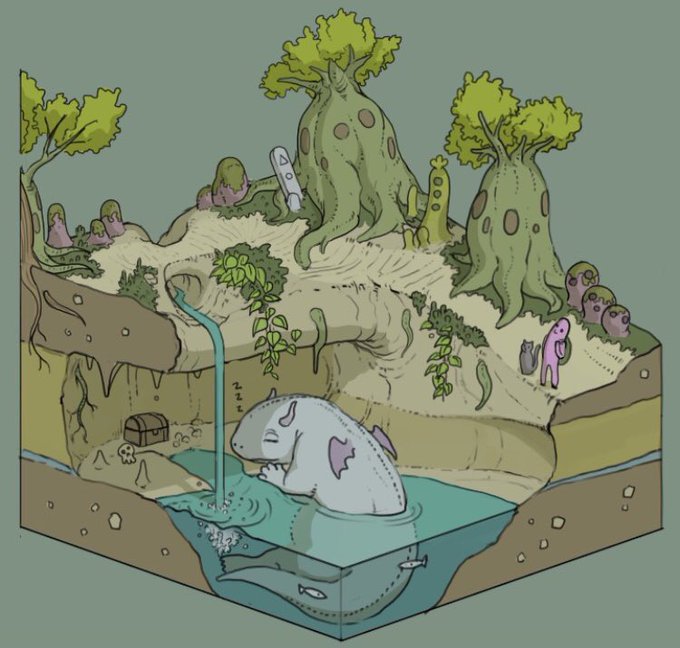 「shark swimming」 illustration images(Latest)