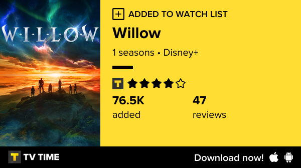 deryosch's tweet photo. I've just started following Willow https://t.co/1cU0lEusrc #tvtime https://t.co/MlMiXNBCW9