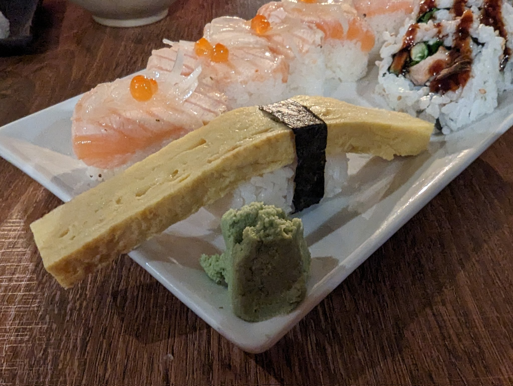 Steph Blakey On Twitter Sushi Restaurant Had long Tamago On The steph-blakey-on-twitter-sushi-restaurant-had-long-tamago-on-the