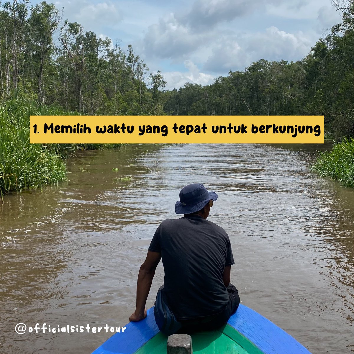 sistertour's tweet photo. Berikut beberapa tips jika teman - teman ingin berkunjung ke Taman Nasional Tanjung Puting. Jika ada masukan, tulis di kolom komentar yak! Terimakasih 🙏🏼

Information / Reservation:
Email : orangutansistertour@gmail.com

https://t.co/fElpzQikuH
Experience the Beauty of Borneo https://t.co/mbD8QG97bn