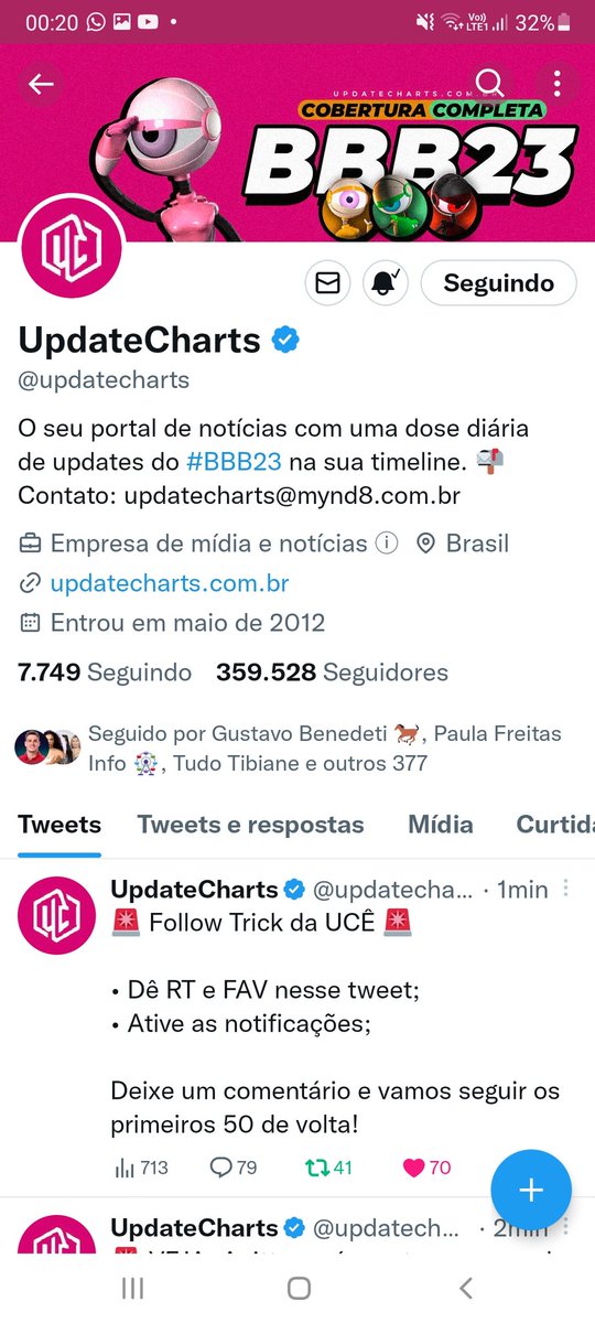 Rodrigocoutinh0's tweet photo. @updatecharts Segue eu aqui adm pfvrzão #UpdateCharts @updatecharts https://t.co/z2AUaun6Yx