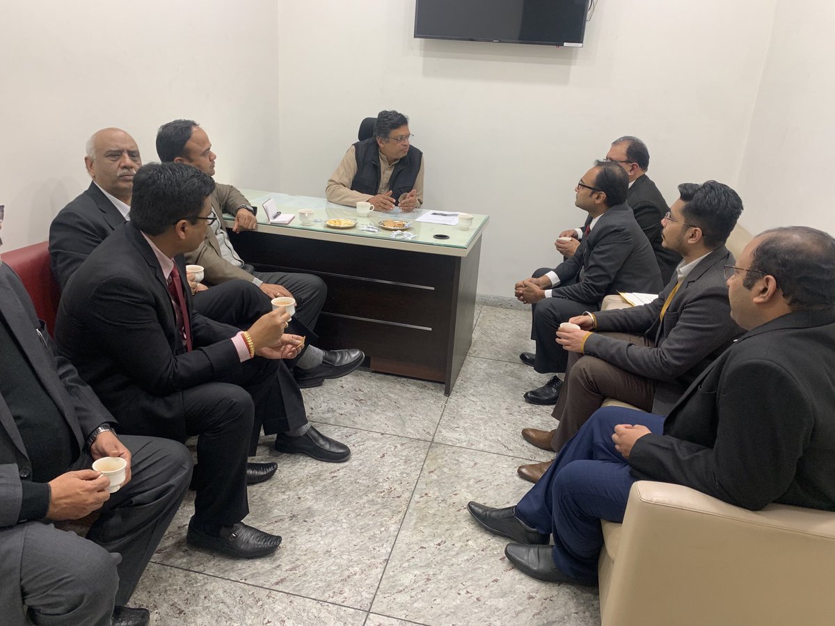gopalkagarwal's tweet photo. Yesterday professionals ⁦@theicai⁩ from #BVSS met and presented there suggestions for the upcoming #Budget2023 at ⁦@BJP4India⁩ headquarters. A detailed discussions ensued.
⁦
@BJPCentralMedia⁩ Sh ⁦@blsanthosh⁩ ji Sh ⁦@JPNadda⁩ Smt ⁦@nsitharaman⁩ https://t.co/GMzVaTB5uU