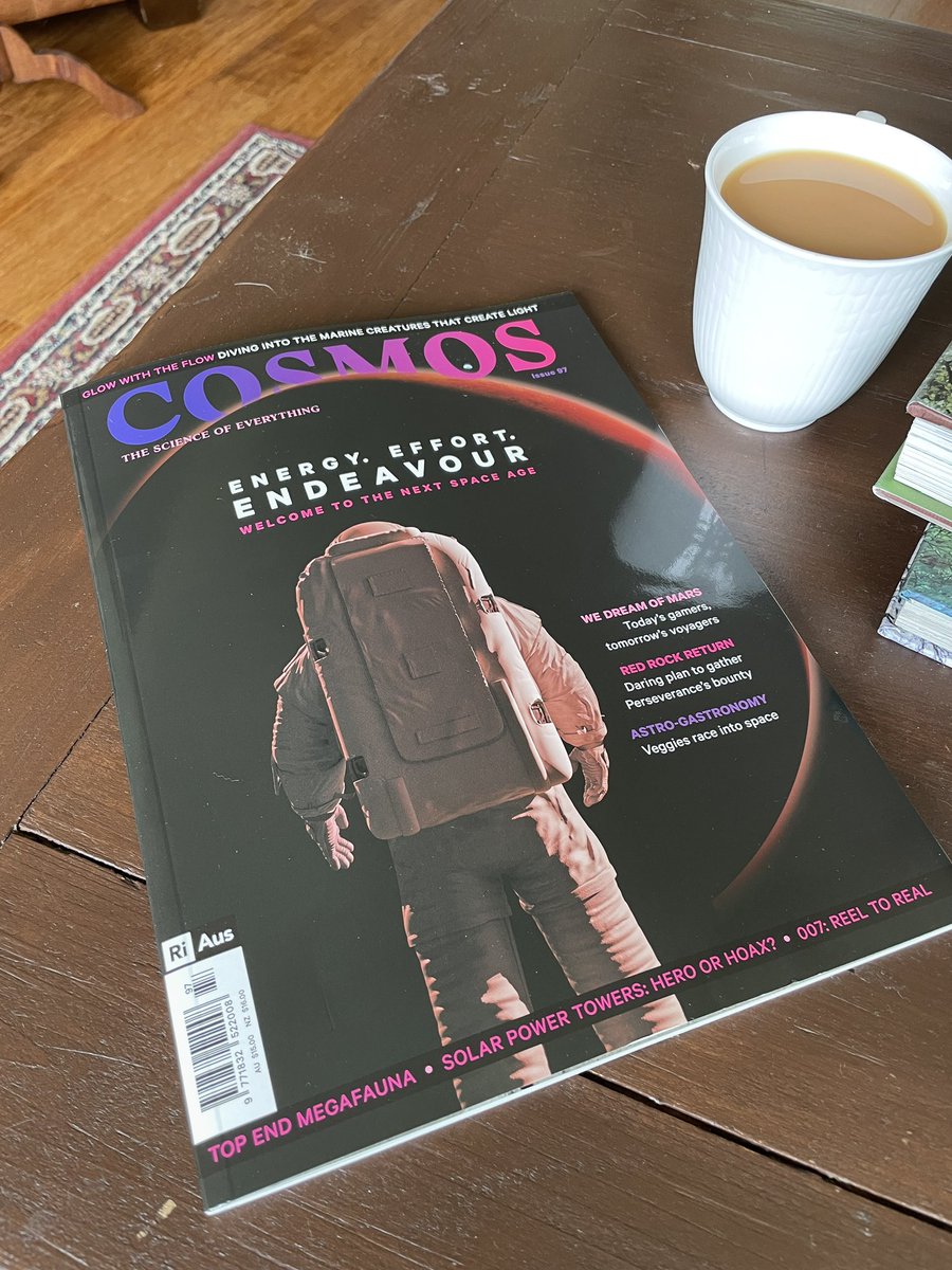 @NYSFoz @CosmosMagazine @edu_sagov @jacinta_bowler @imma_perfetto @riaus Essential reading for Australian science fans. Even here on the farm in Tenterfield. Loved this issue. And thanks for the reminder that I need to jump into the podcast.