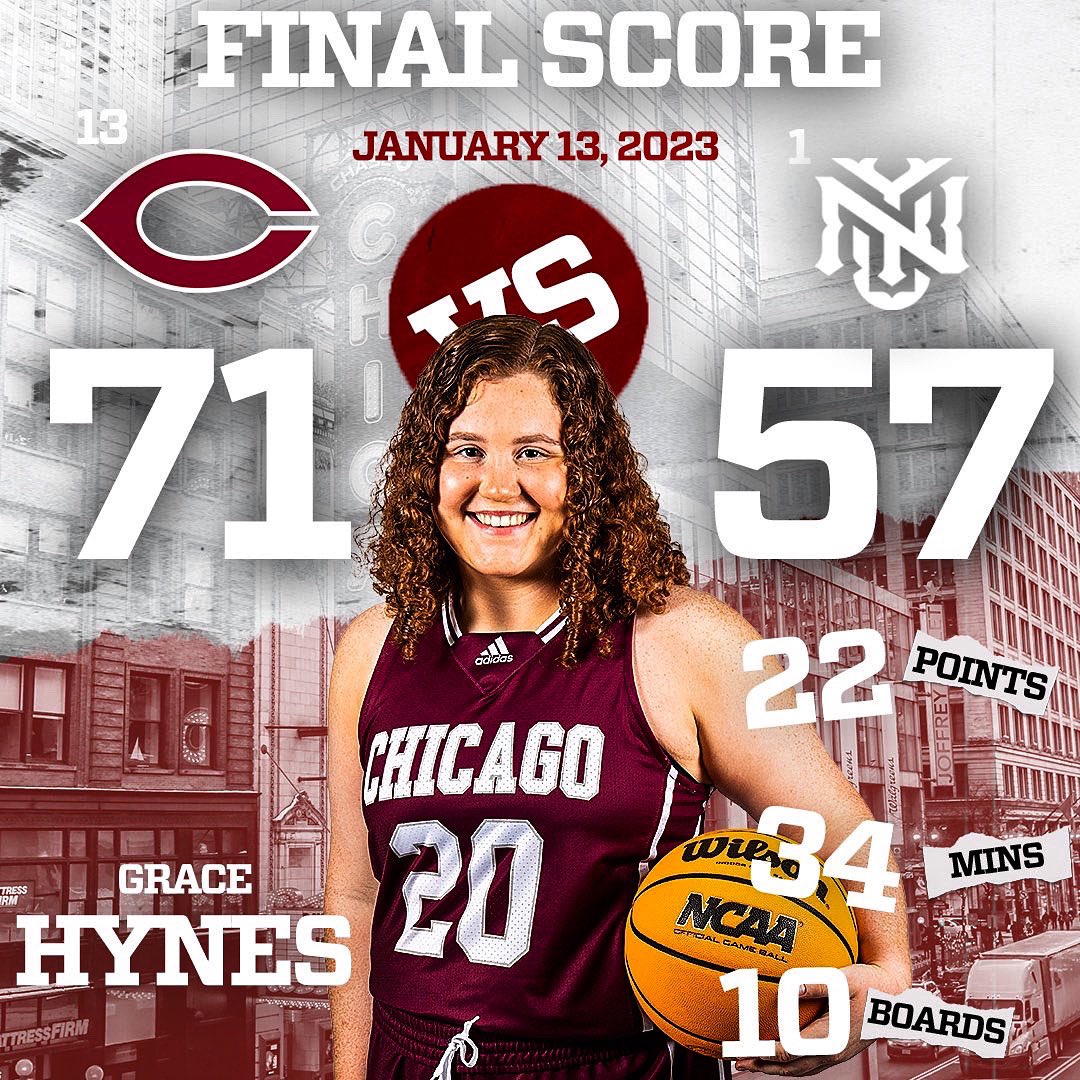 HUGE W! The Maroons take down #1 ranked NYU!! 😤