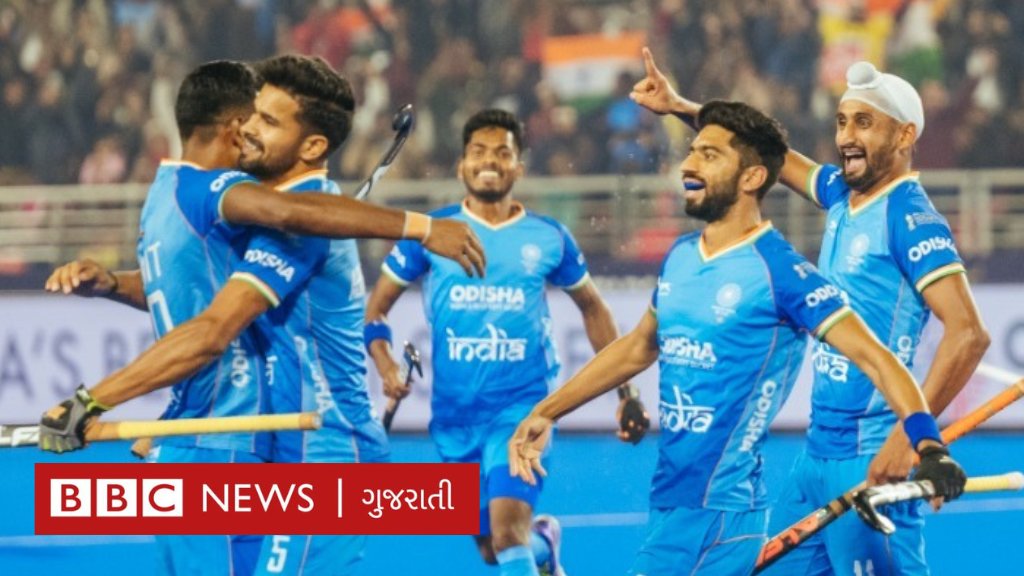 bbcnewsgujarati's tweet photo. ભારત અને સ્પેન વચ્ચે પહેલાં ગોલ માટે આકરી ટક્કર ચાલી રહી ત્યારે ઉપ-કપ્તાન અમિત રોહિદાસ કેવી રીતે મૅચને ભારતના પક્ષમાં લઈ ગયા? https://t.co/cc6kYlL0Gb PC : Twitter/NaveenPatnaik #INDvsSPA #HockeyWorldCup #HockeyIndia https://t.co/zgSsogB0Py