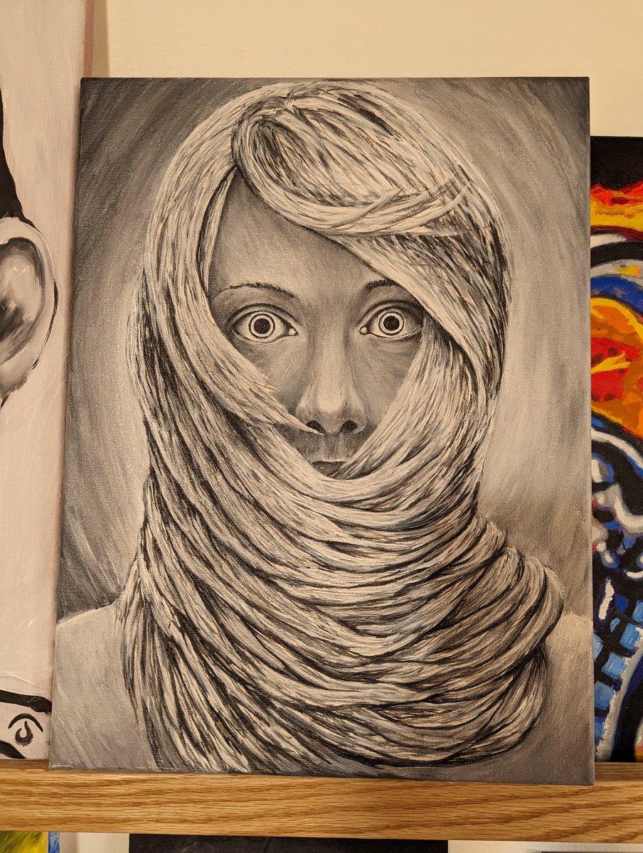 Bondage of Affectation #paintings #notaigenerated