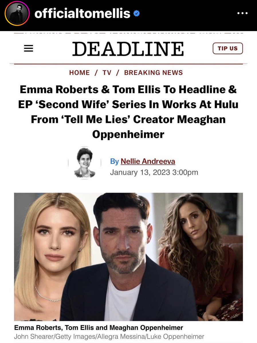 JosephDevin0708's tweet photo. #TomEllis https://t.co/IGaREiqHNO