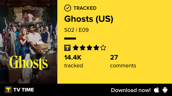 deryosch's tweet photo. I've just watched episode S02 | E09 of Ghosts (US)! https://t.co/aA8WZclo5d #tvtime https://t.co/IAgnRmZdtF