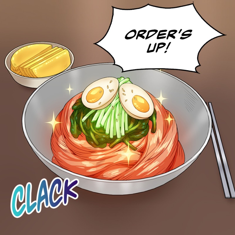 Lezhin_X's tweet photo. The food was that good, huh?