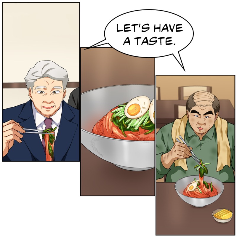 Lezhin_X's tweet photo. The food was that good, huh?