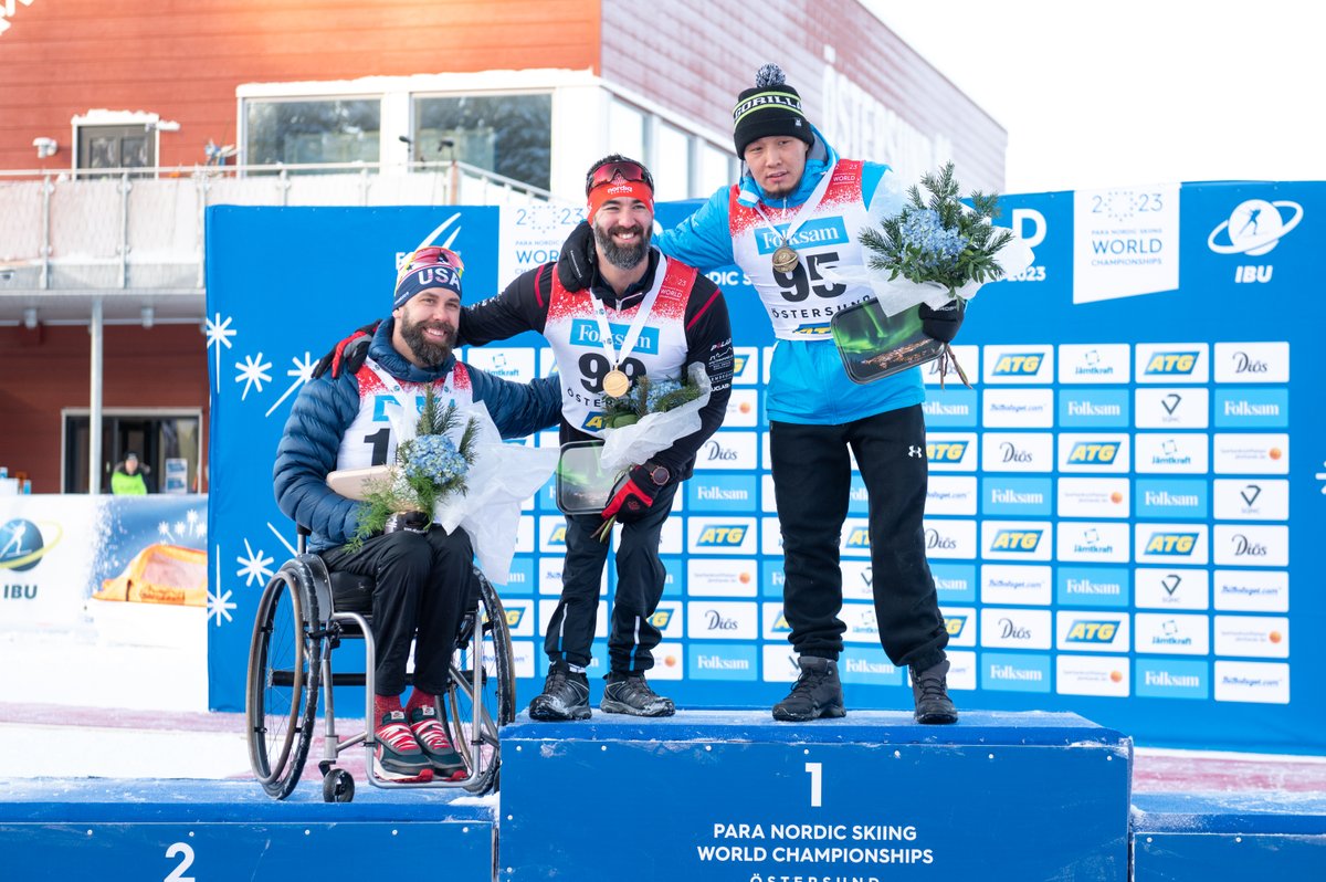 What a way to start in Östersund 🥇🥈

All three Team USA athletes who competed today finished in the top-five in the biathlon sprint to kick things off at the 2023 FIS Para Nordic World Championships! 

📰: go.teamusa.org/3ZSEwbt