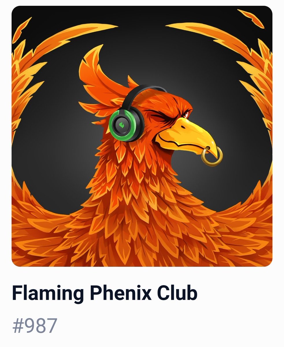 You voted for it,so lets gooo 🔥🔥
🎁 Giveaway 🎁 
Flaming Phenix Nft
@phenixfinance Dex going live this week,so lets celebrate it 🥳
#crofam
#CronosNFT #NFTCommunity
#CronosChain #NFTGiveaway

All you need to do is:
1️⃣. ❤️ and 🔁
2️⃣. Follow me and @phenixfinance 
3️⃣ Tag 3 🫂