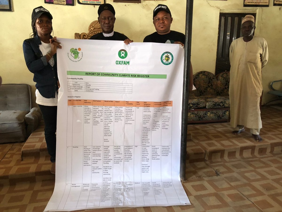 KajohLuper's tweet image. Happening now at masaka as GIFSEP present Climate risk reduction register at Hakimi's Palace. This is part of our efforts to sensitize the citizens about issues of climate change. These issues are already here with us. Get your PVC #Vote4Climate
#AfrikaVuka #Gifsep4Clmate