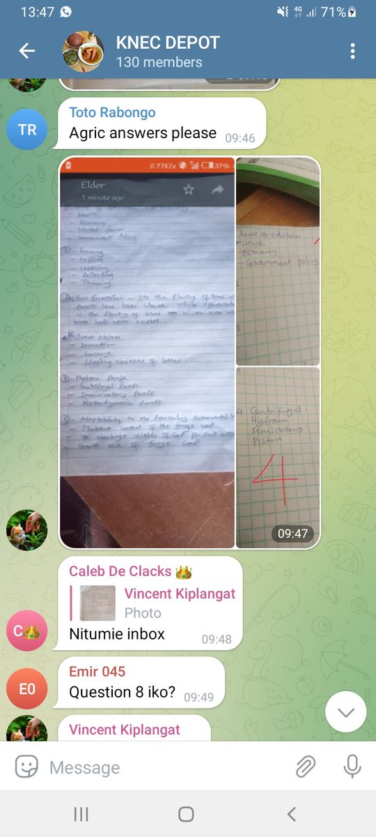 KegandaSanyaa's tweet photo. The fake doctors, engineers and teachers obtained leakage through  KNEC DEPOT which is  one of the Telegram channels where KCSE 2022 exams was leaked. 

Machogu must RESIGN

Kisii|magoha|ketraco|gachagua|faith kipyegon|nyambaria|lenana|Boaz owino https://t.co/EveWchsQca