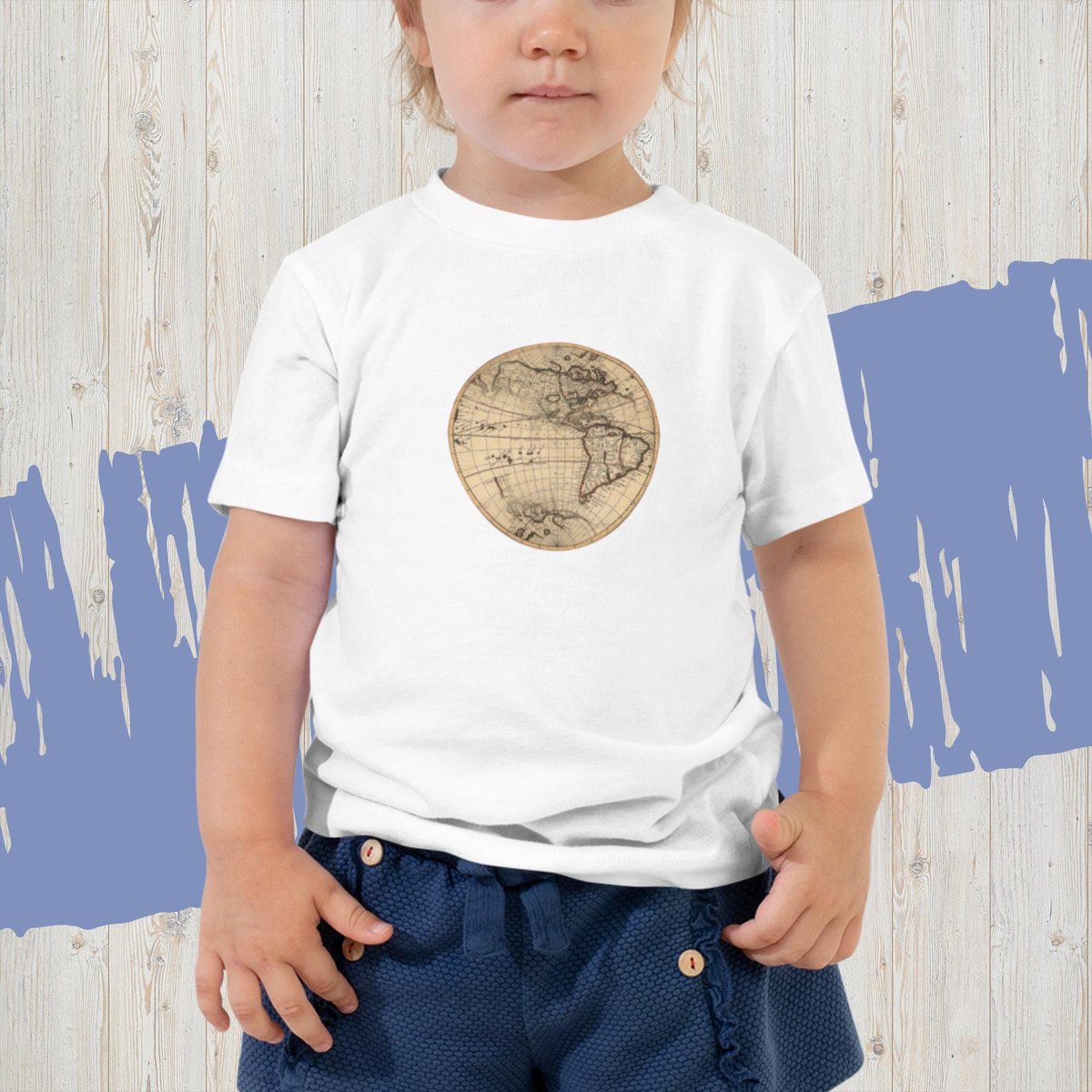 Now Available! 

Limited Edition Vintage Globe Toddler Short Sleeve Tee #globetee #etsy #kidsapparel #kidsshirt #new #sale #promo #vintageglobetee etsy.me/3QV8VSl