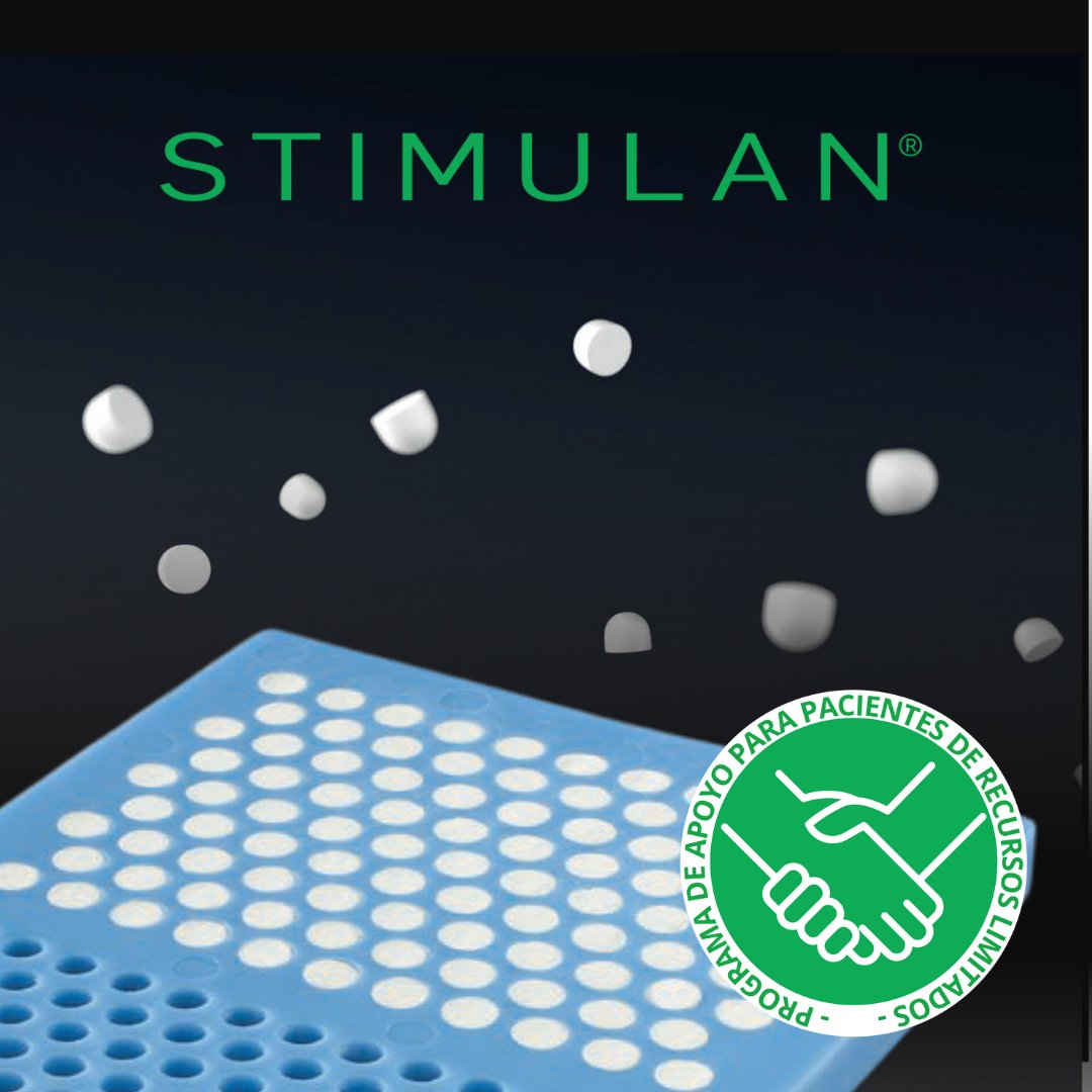 Biotechsa's tweet photo. Si conoces a algún paciente que no pueda permitirse comprar STIMULAN® o Genex® y necesite el dispositivo médico, ayúdale compartiendo esta publicación para que pueda inscribirse. - https://t.co/Lf3RNtKliS #Biotechsa #Stimulan #genex https://t.co/7NbZvfxm9J
