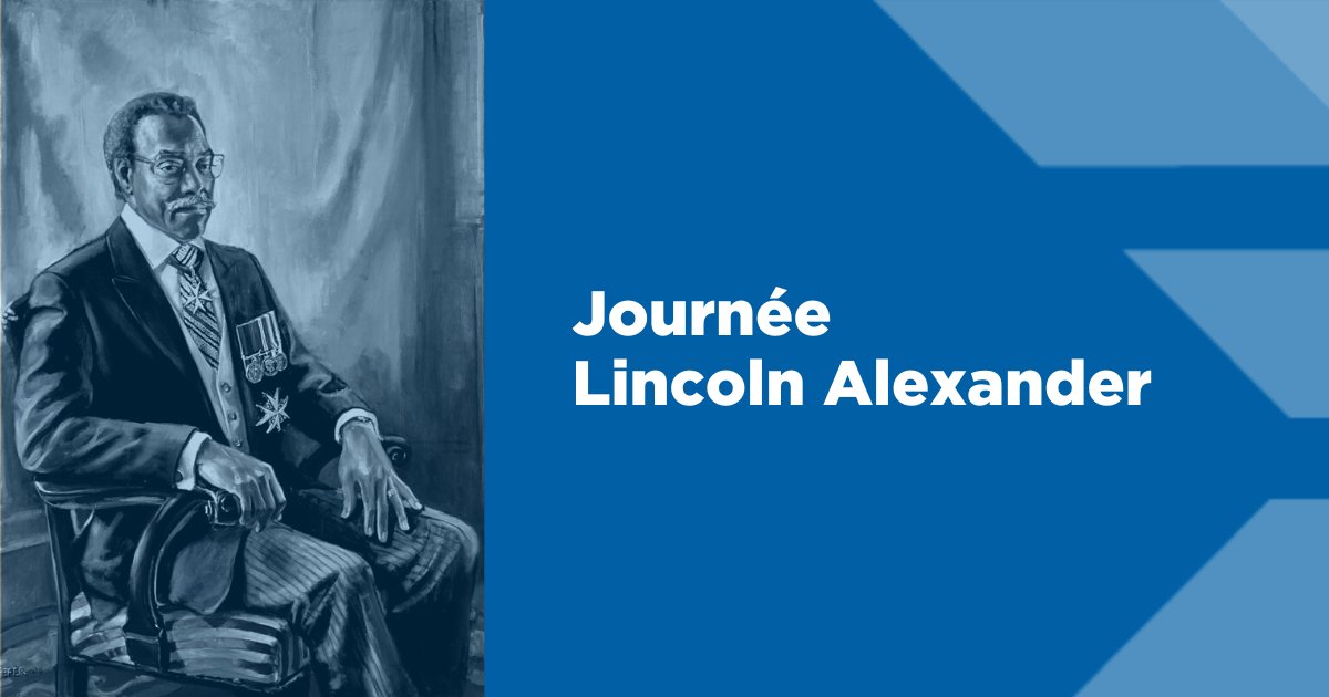 CSViamonde's tweet photo. Premier Canadien noir à occuper le poste de lieutenant-gouverneur de l'Ontario, Lincoln Alexander a lutté toute sa vie pour l'égalité de toutes et tous. Ce 21 janvier, nous soulignons le parcours et les contributions de cet homme inspirant. https://t.co/jUegDEpl5W