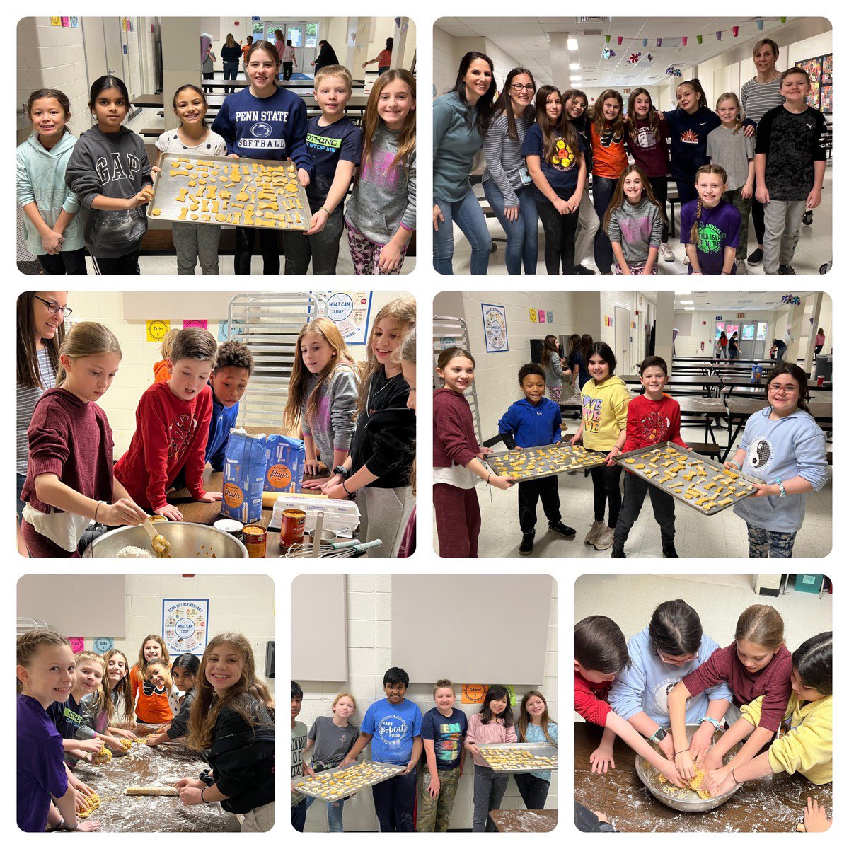 FernHillES's tweet photo. PBIS winners partnered with Student Council members to prepare dog treats to take with them when they volunteer at the SPCA in February! We love that our student rewards are service-oriented and the kids love joining in! @WestChesterASD @MrsLetrinko @Miss_Stout1 https://t.co/9P9hd4fPgR