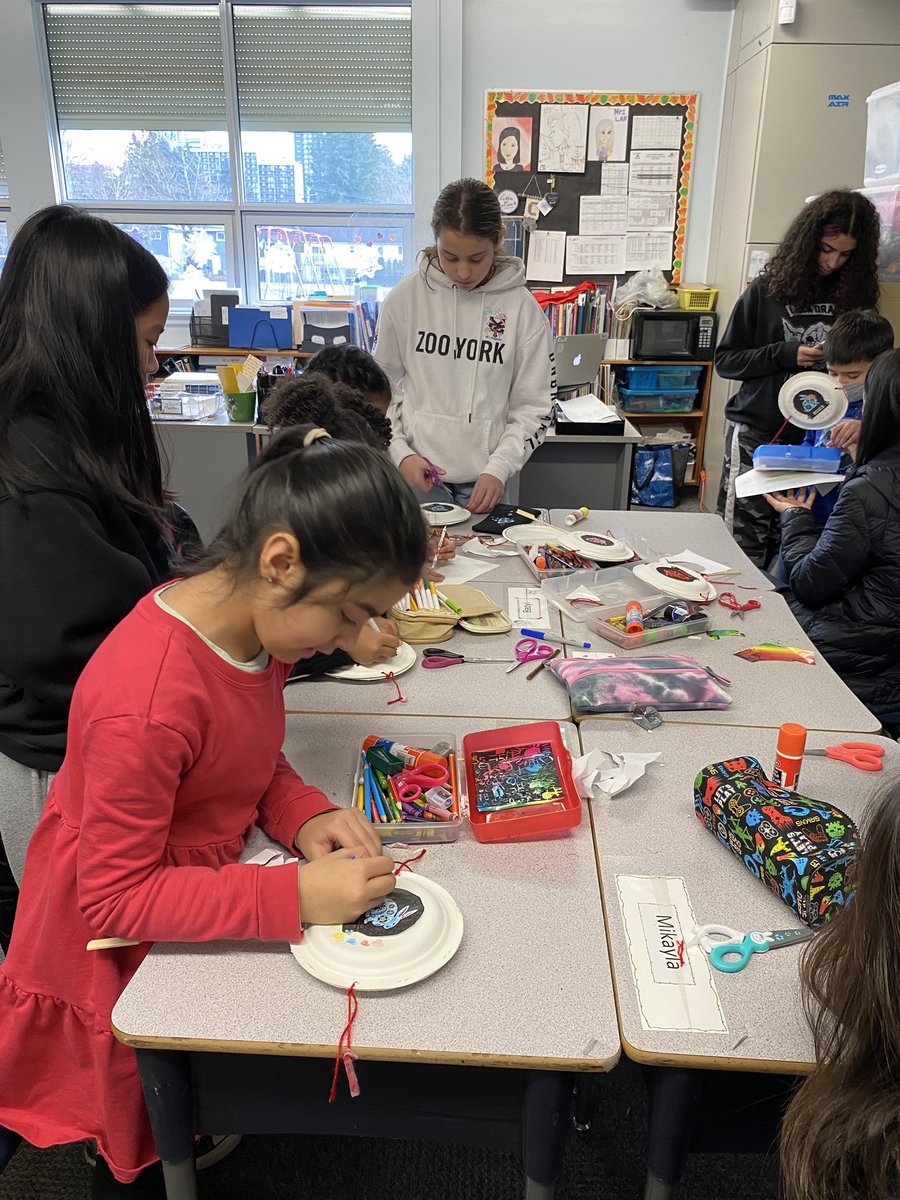 ahpmatthew's tweet photo. Amazing day celebrating Lunar New Year! Students participated in learning stations school-wide and then the lion dance as each classroom was visited to bring good luck in the coming year. @Surrey_Schools #LNY2023 #Liondance https://t.co/seQQXcJpmC