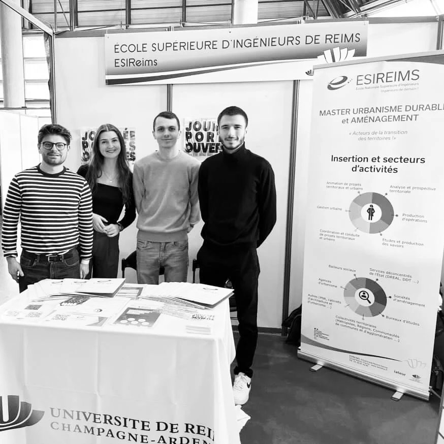 urbareims's tweet photo. Vous souhaitez intégrer le Master Urbanisme durable et Aménagement ? Venez nous rencontrer au salon Studyrama, stand 51, nos étudiant.e.s sont là pour vous accueillir. | Plus d'infos : https://t.co/0d9eFRVfPO ||
@universitereims @esireims @assoc_iateur https://t.co/HPjADbvNpv