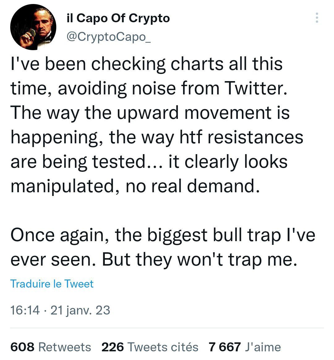 I think Capo is wrong here. Be that as it may, even if he is right, he has  missed 100% plus on most Alts.