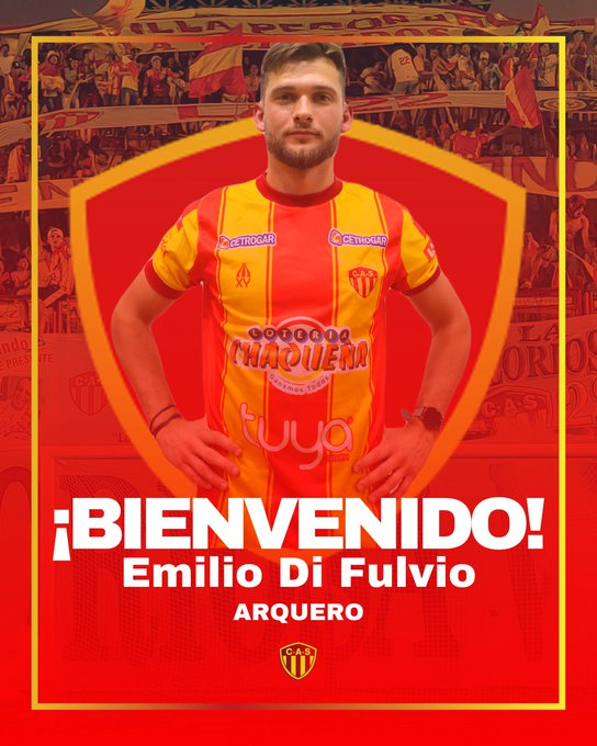 FederalSomos's tweet image. OFICIAL | #CASR🔴🟡 | #Refuerzos💪
-Sarmiento de Chaco realizó 3⃣ nuevas incorporaciones. Se tratan de:
▪️Diego Nakache, 26 años, volante, viene de Dep Armenio.
▪️Juan Torres, 27 años, delantero, viene de Colegiales
▪️Emilio Di Fulvio, 27 años, arquero, viene de
Gimnasia (J)